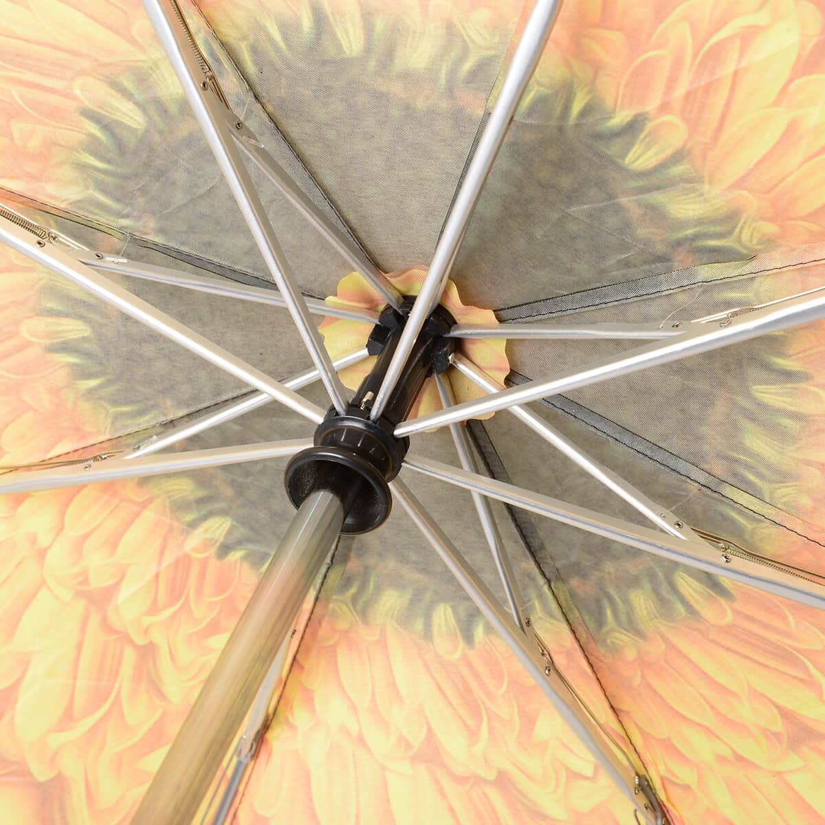 HOMESMART Yellow and Black Sunflower Umbrella image number 4