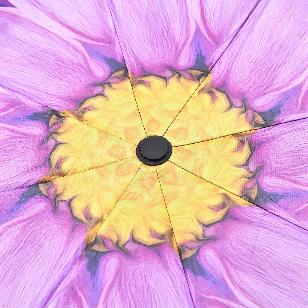 Homesmart Purple and Black Daisy Umbrella image number 6
