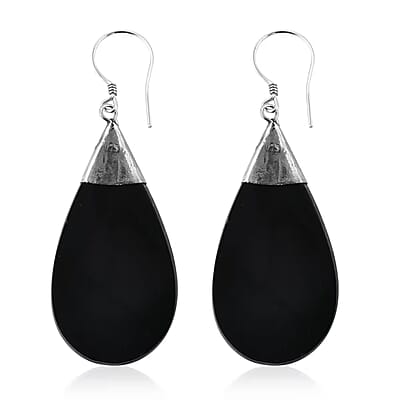 Abalone Shell Dangle Drop Earrings For Women in Sterling Silver