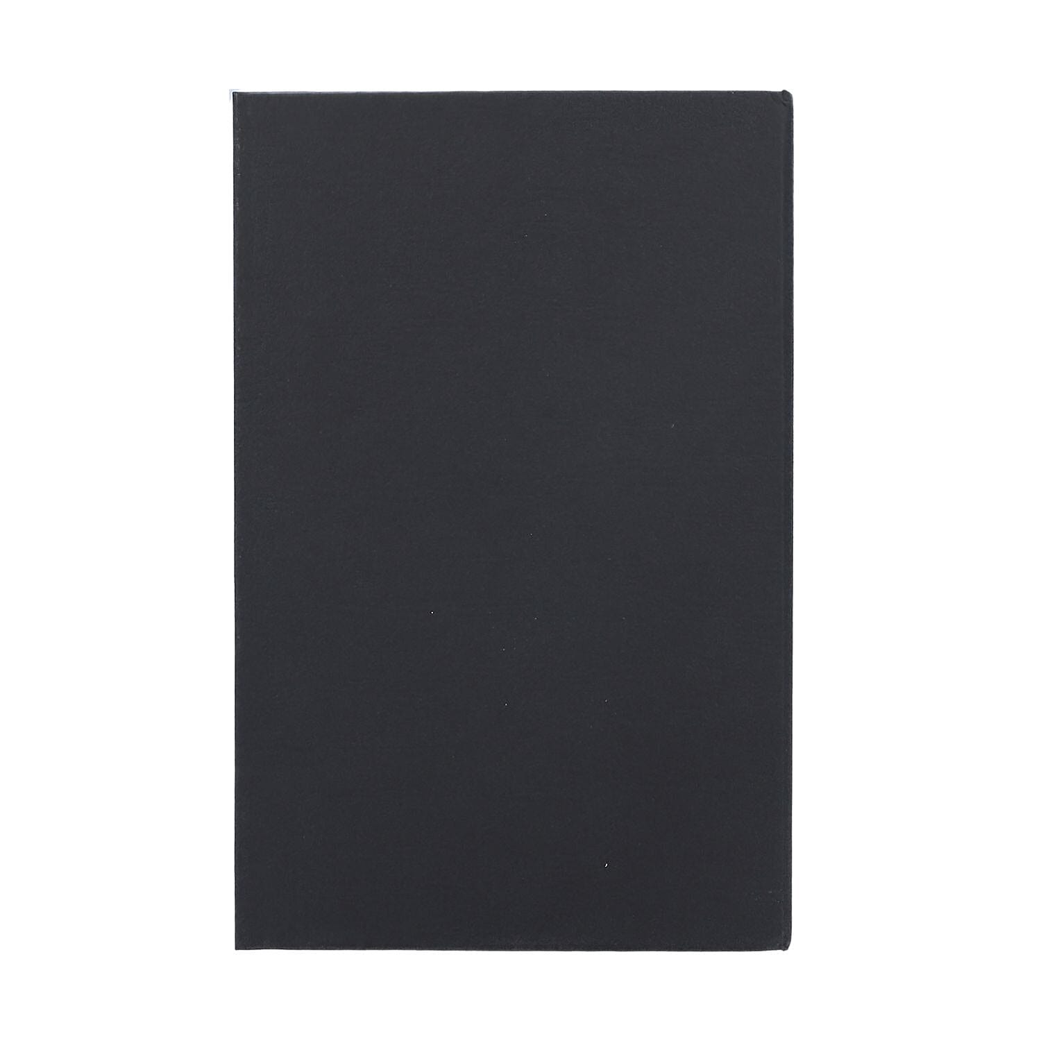 Small Dictionary Diversion Secret Hidden Book Safe with Key Lock - Black