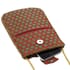 Burgundy, Green, Golden Damask Embroidered Crossbody Potli Pouch image number 4