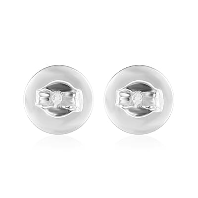 Set of 9 Silicone Round Ear Nut in 14K Yellow Gold and Rose Gold Over & Sterling Silver