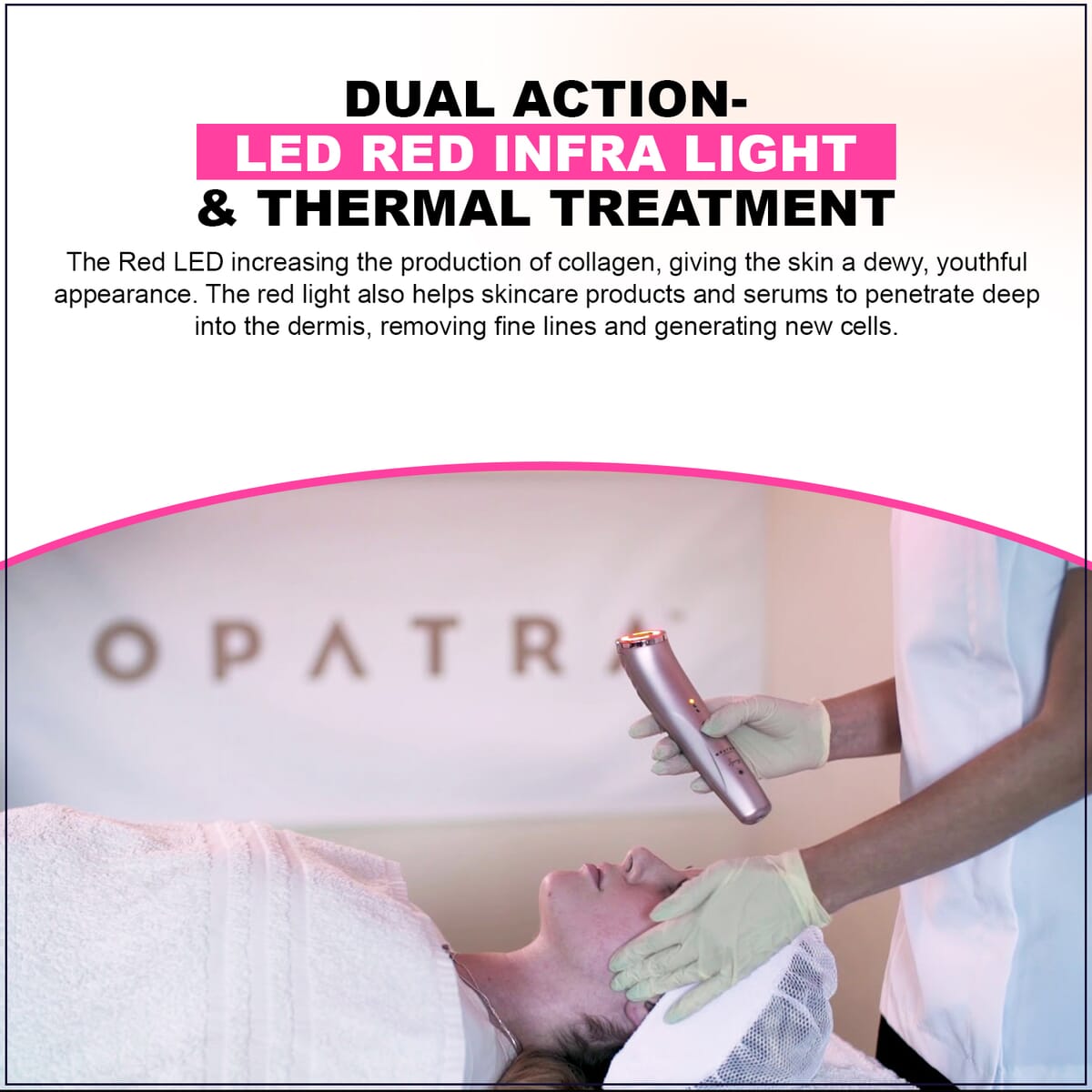 Opatra Skincare Synergy Eye Infrared Light Skin Therapy Device image number 3