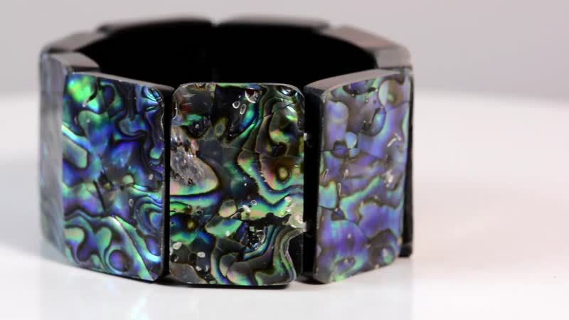 Abalone Shell Stretch Bracelet