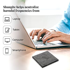 Shungite Square Tile 10cm Approx. 788.00 ctw