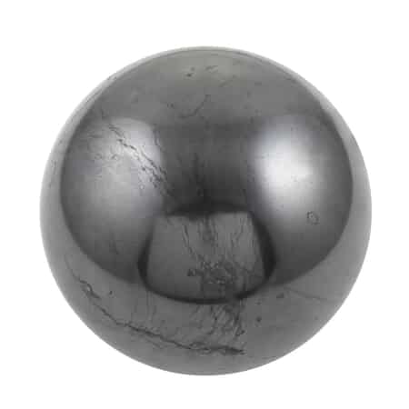 Limited Collectors Edition Sphere Shape Polished Shungite (10 cm) 6385.00 ctw image number 0