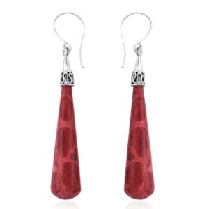 Sponge Coral Earrings in Sterling Silver