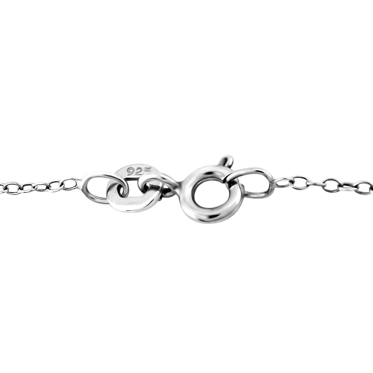 Lustro Stella Premium Cubic Zirconia Pendant Necklace (18 in) in Platinum Over Sterling Silver (7.21 g) 4.12 ctw