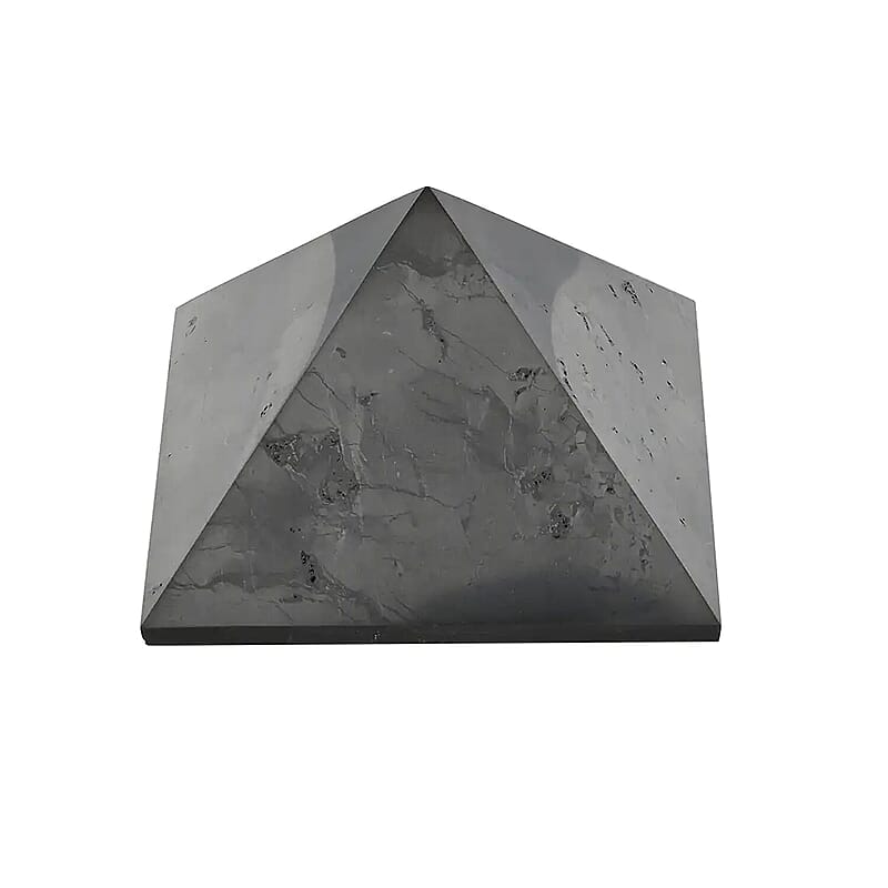 Shungite Pyramid 8cm Approx. 1593.00 ctw