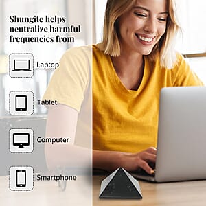 Shungite Pyramid 8cm Approx. 1593.00 ctw