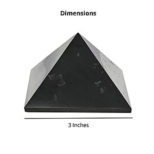 Shungite Pyramid 8cm Approx. 1593.00 ctw