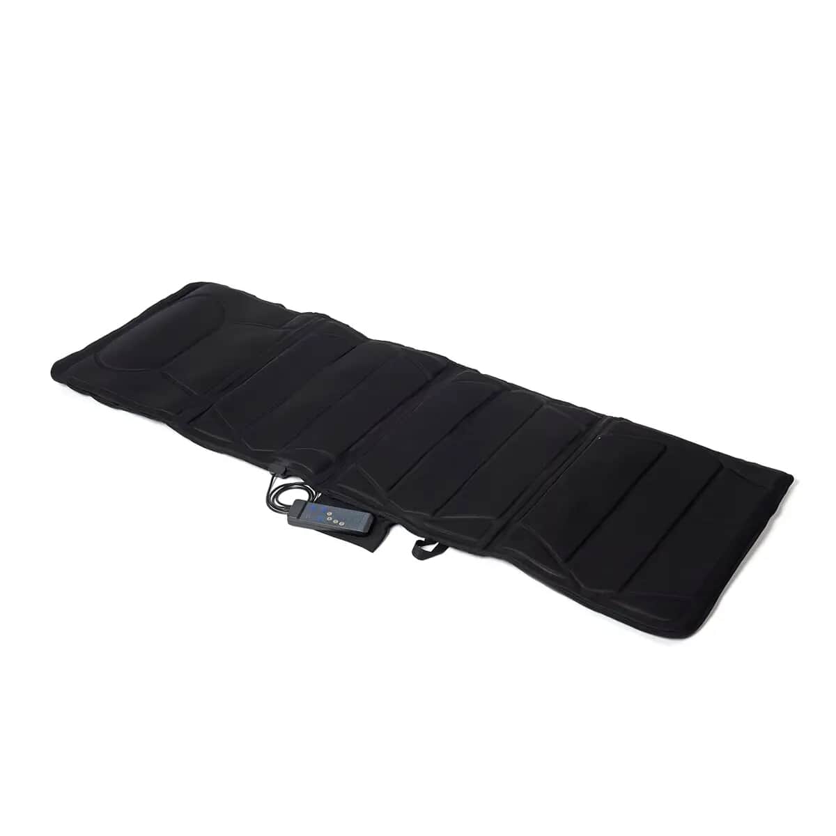 HOMESMART Black Full Body Massaging and Heating Mat with 10 Motors, 5 Modes and 3 Intensity Levels image number 0