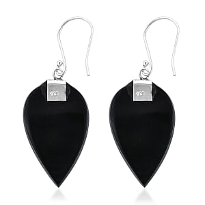 Abalone Shell Dangle Earrings in Sterling Silver, Drop Silver Earrings, Beach Fashion Jewelry