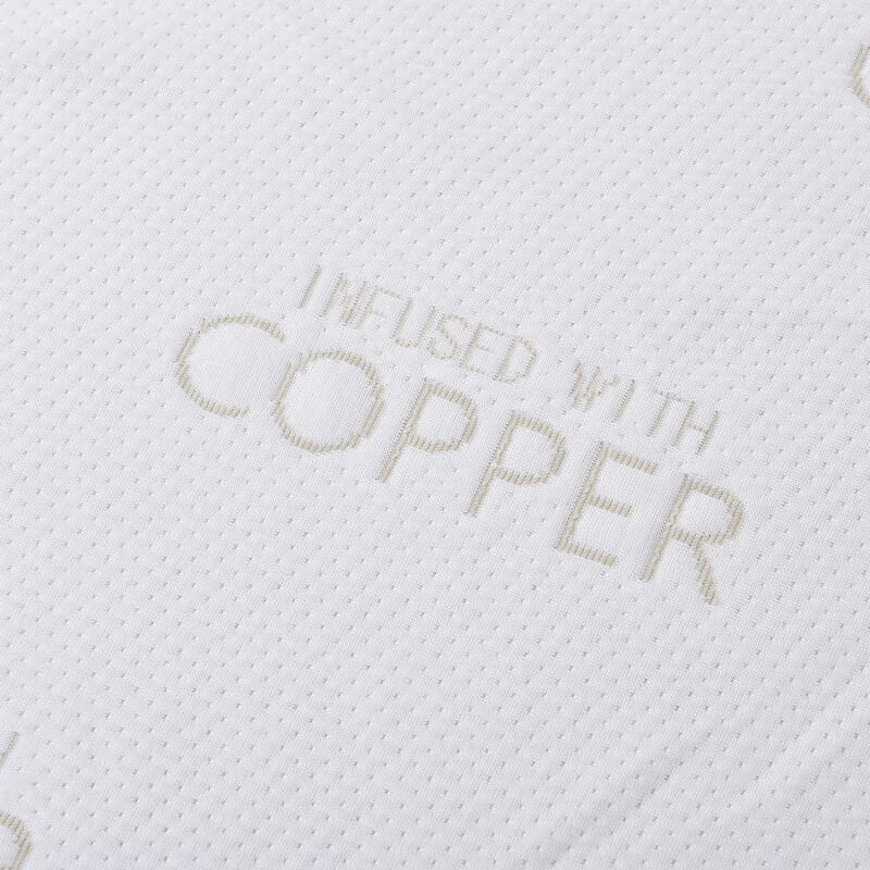 Homesmart Copper Infused Jacquard Mattress Protector Cover King Size