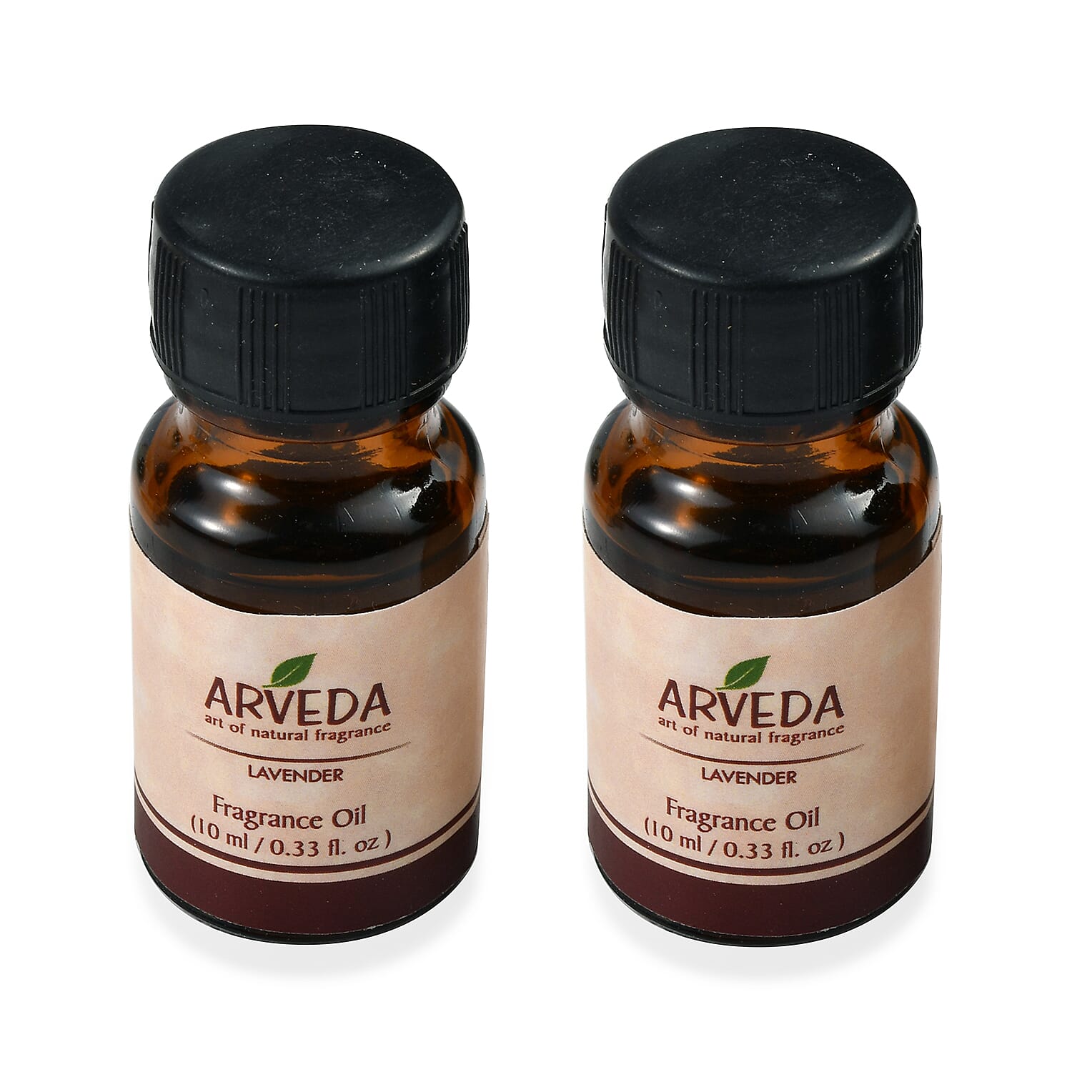 Arveda Lavender Fragrance Set (Ceramic Aroma Oil Burner, 2x Fragrance Oils, 2 Tea Light Candles, & Fragrance Sachet)
