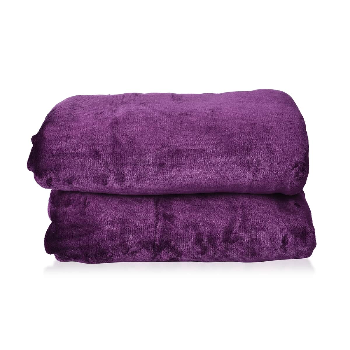 Homesmart Microfiber Flannel & Sherpa Reversible Blanket | Polyester Sherpa Blanket | Sherpa Throw Blanket image number 0