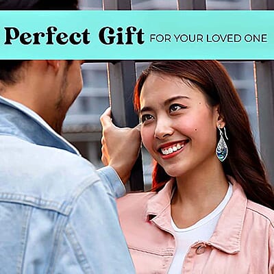 Abalone Shell Dangle Drop Earrings For Women in Sterling Silver