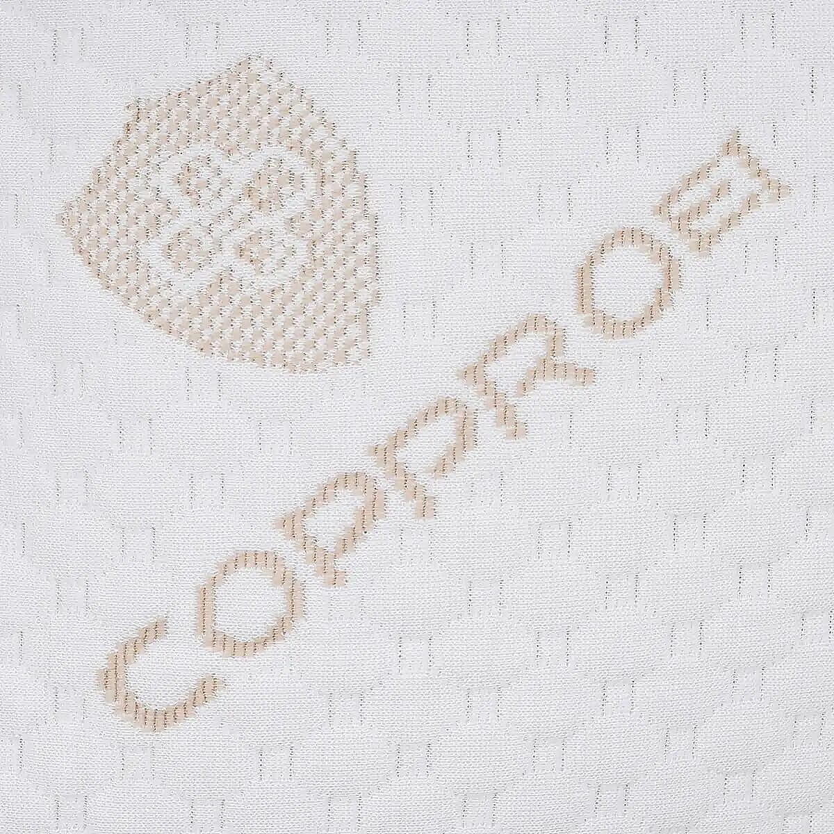 Homesmart Premium Adjustable Hypoallergenic Shredded Memory Foam CertiPUR Pillow with Copper Cover (Queen, Microfiber)