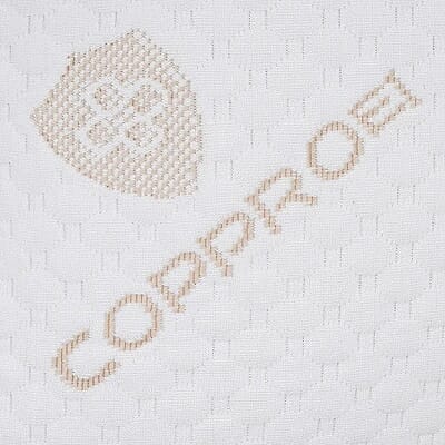 Homesmart Premium Adjustable Hypoallergenic Shredded Memory Foam CertiPUR Pillow with Copper Cover (Queen, Microfiber)
