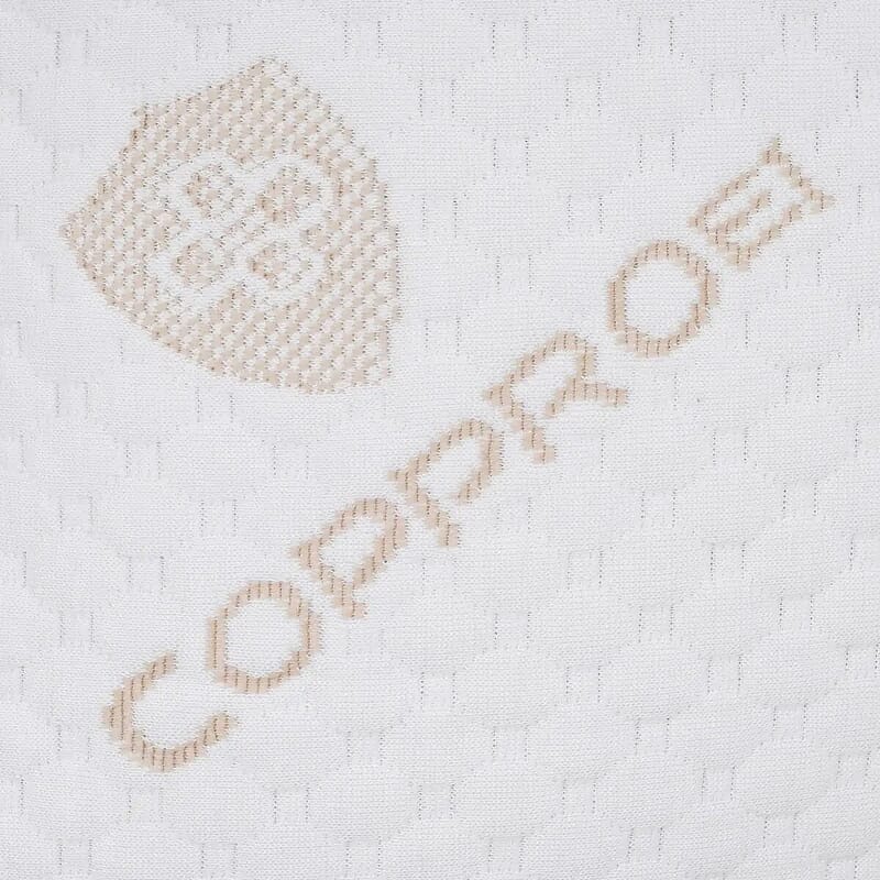 Homesmart Premium Adjustable Hypoallergenic Shredded Memory Foam CertiPUR Pillow with Copper Cover (Queen, Microfiber)