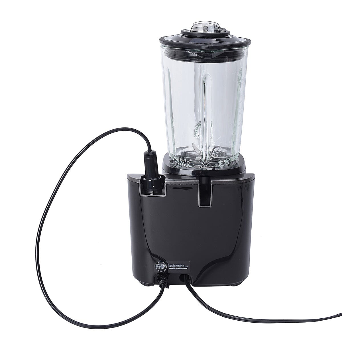 High Speed 6 Blade Multifunction Vacuum Blender 1.5L (25000RPM & 800W) with 800ml Vacuum Bottle- Gray image number 7