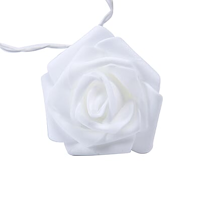 30 Warm LED Rose String Lights (3xAA Not included)