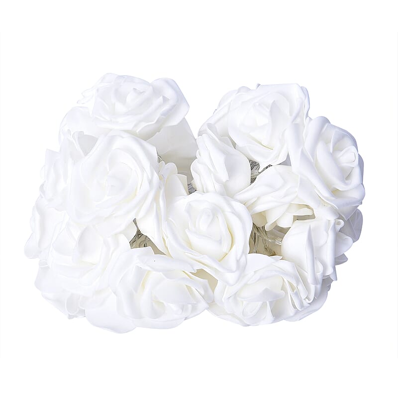 30 LED Rose String Lights (3xAA Not included)