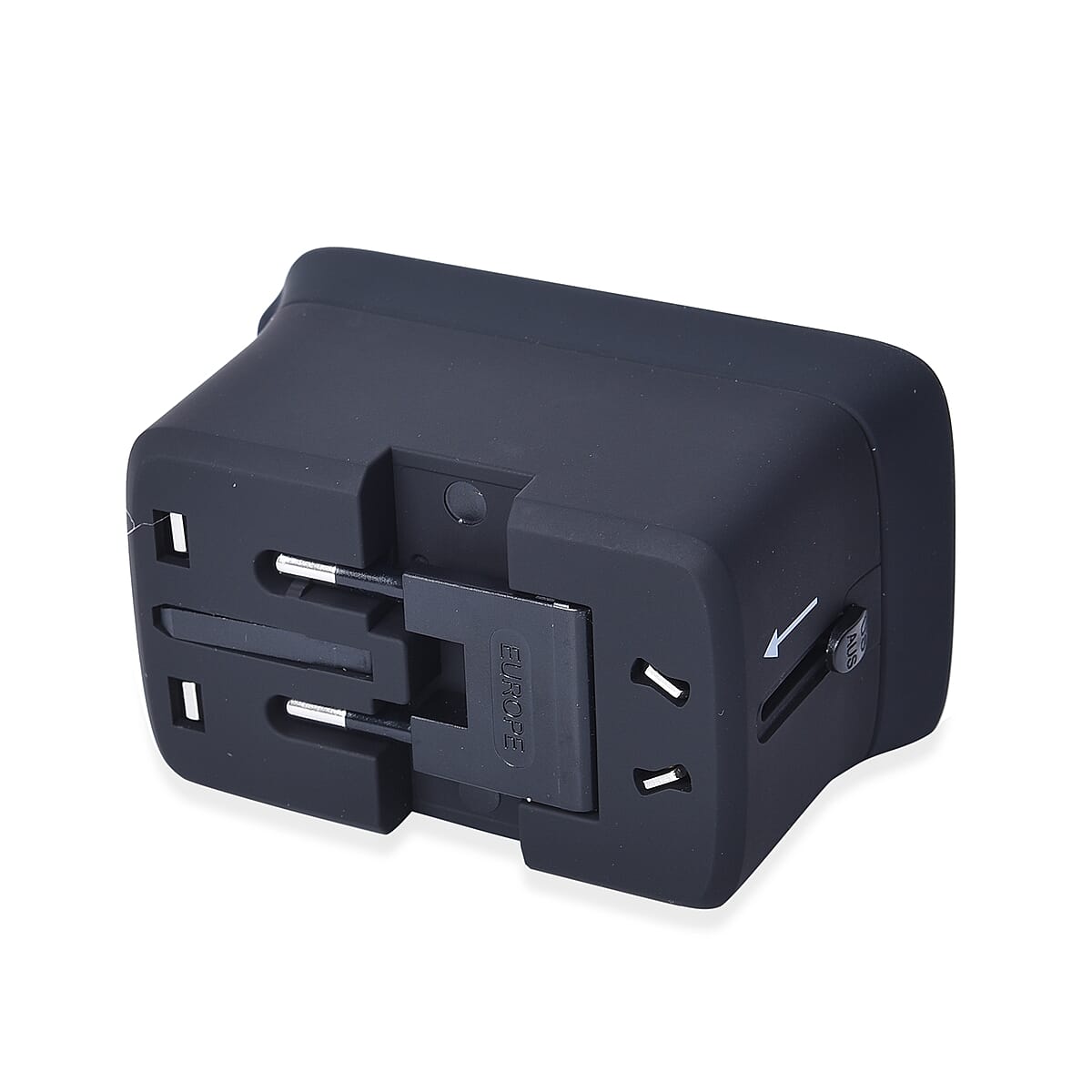 Universal Travel Adapter with Detachable Power Bank (5000mAh) image number 1