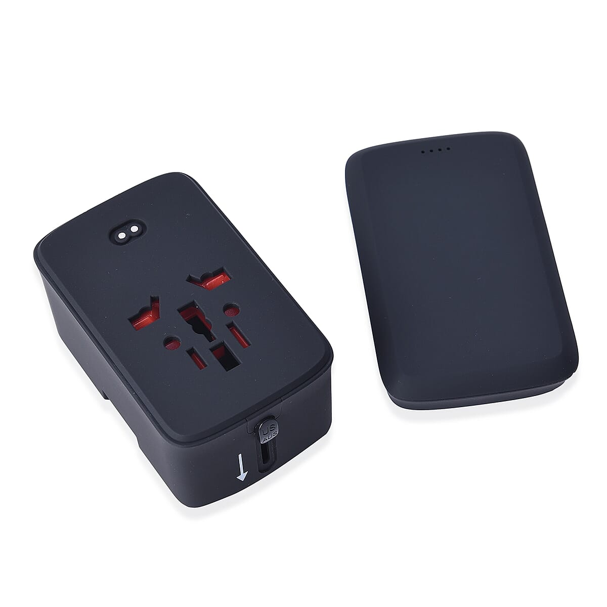 Universal Travel Adapter with Detachable Power Bank (5000mAh) image number 2