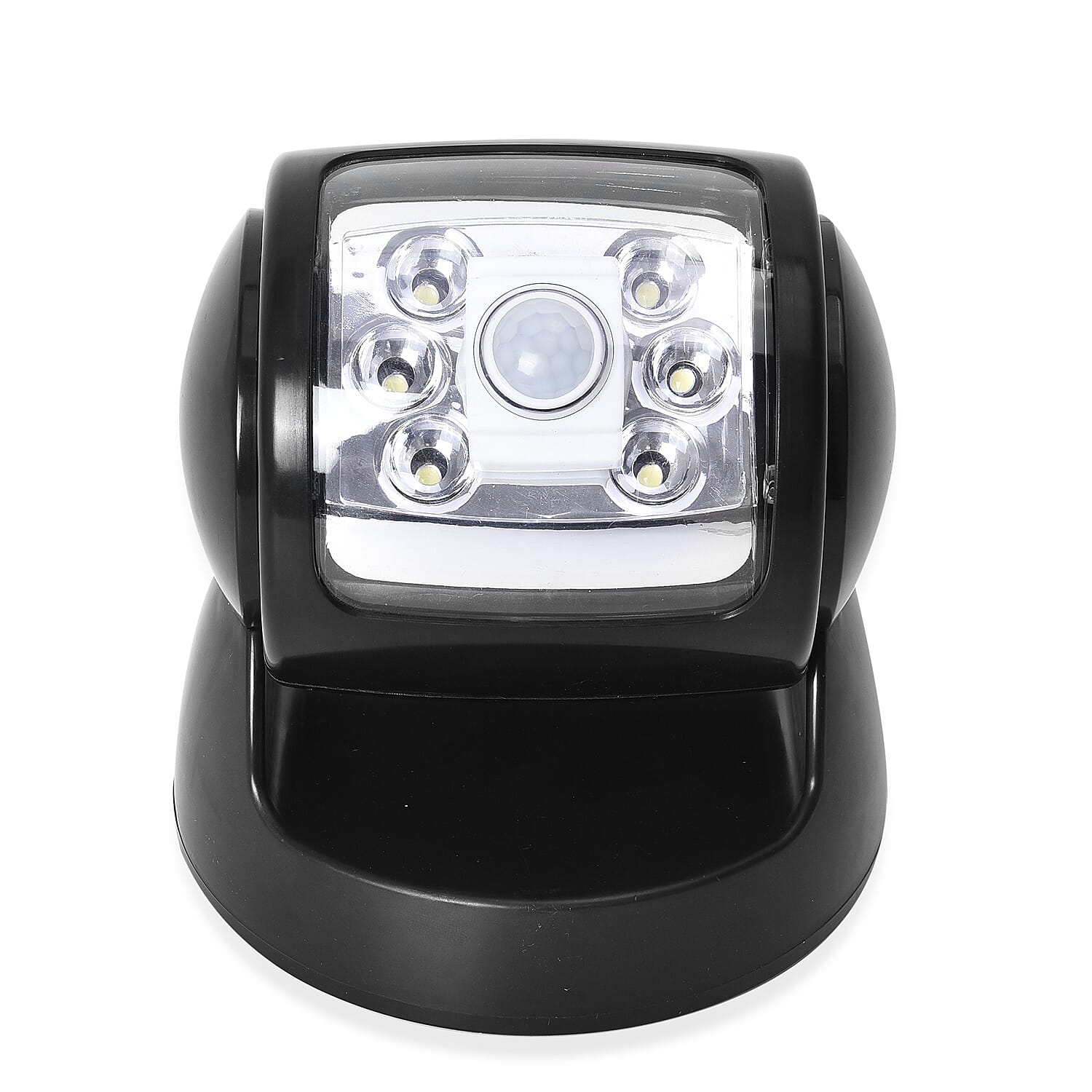 Black Wireless LED Porch Light with Motion Sensor (4xC Not Included)