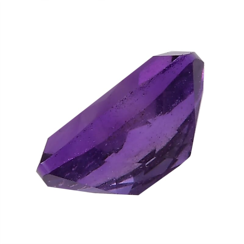 AA Mashamba Amethyst Set of 2 (Cush 6x4 mm) 0.85 ctw Loose Gemstone