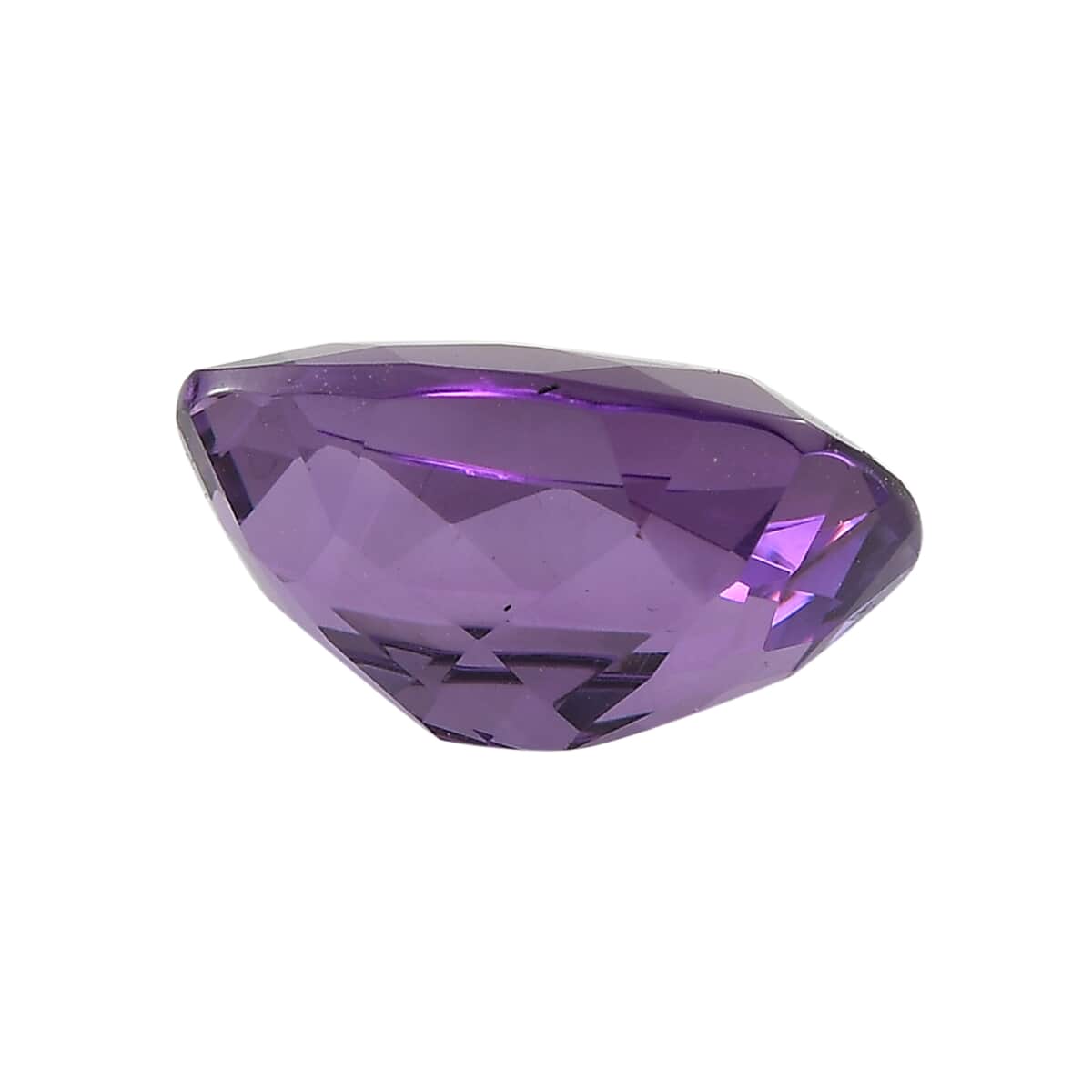 Mashamba Amethyst (Cush 14x10 mm) 5.22 ctw Loose Gemstone image number 2