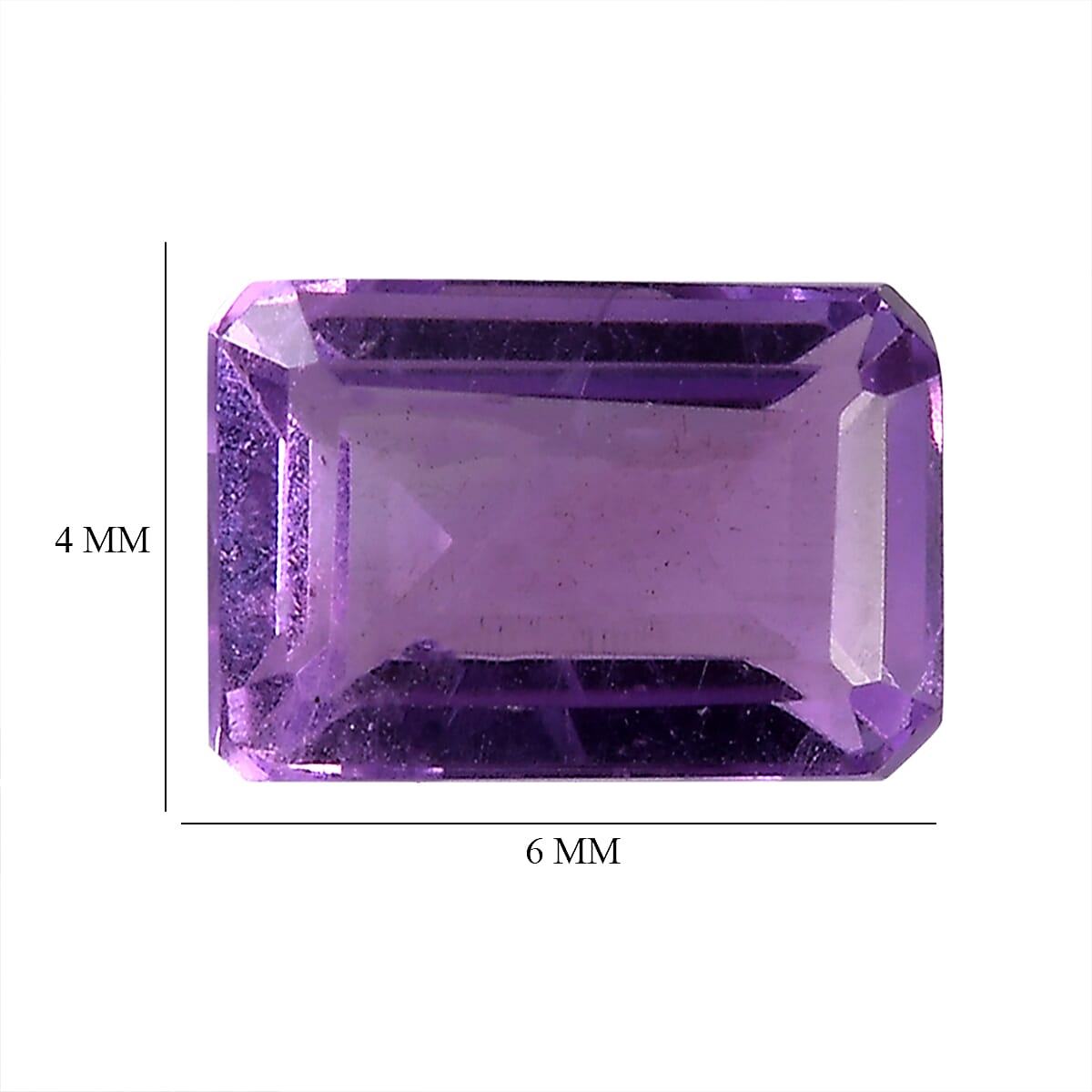 Mashamba Amethyst Set of 2 (Oct 6x4 mm) 1.01 ctw Loose Gemstone