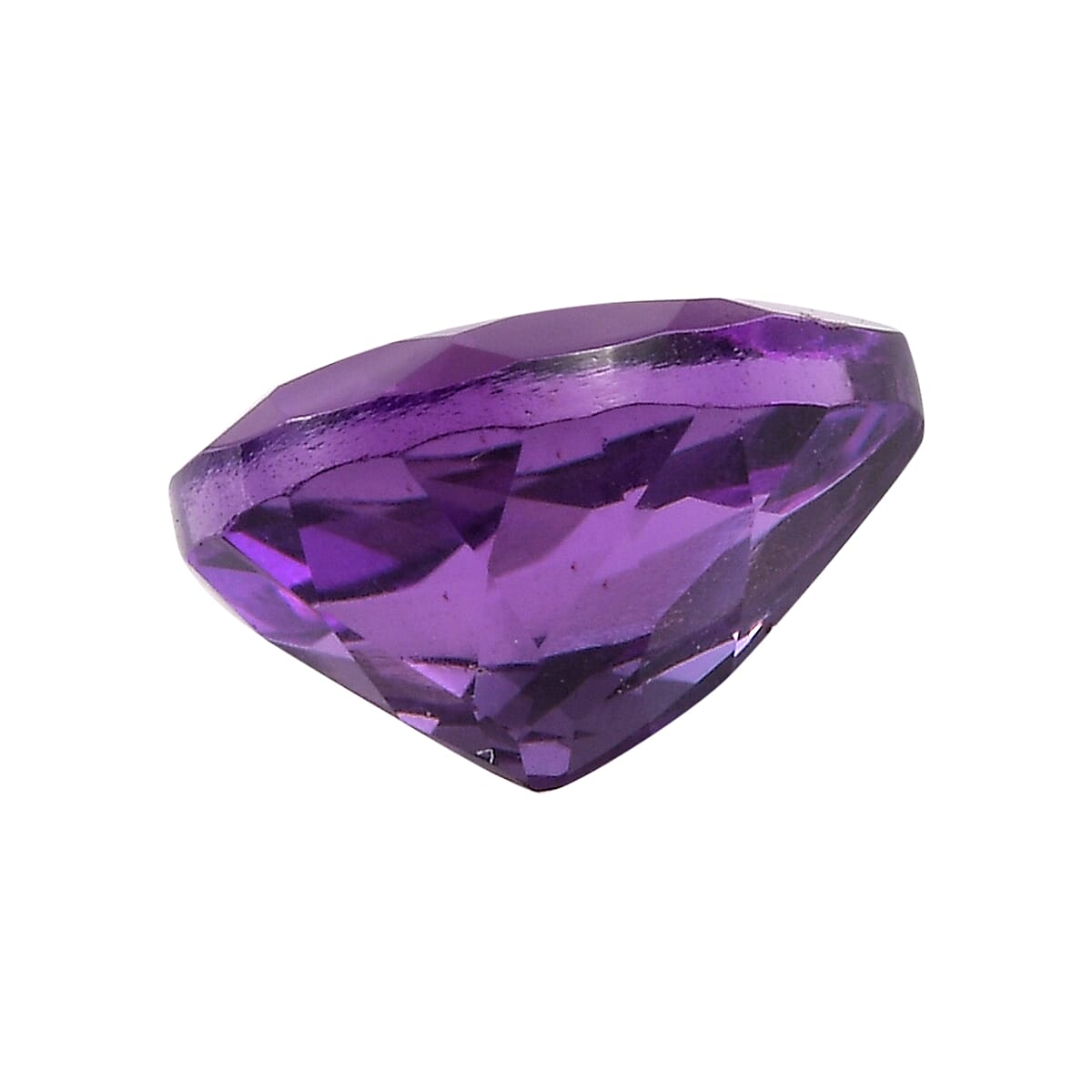AA Mashamba Amethyst (Pear 10x8 mm) 2.00 ctw Loose Gemstone image number 2