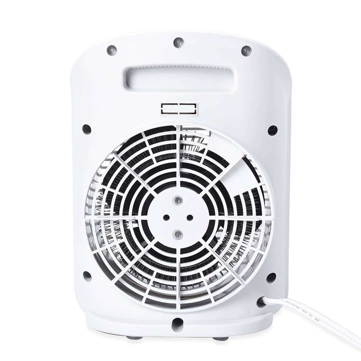 HOMESMART 2 in 1 All Weather Black Heater/Fan with 2 Speed Heat Setting image number 5