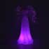 Angel Playing Harp with Color Changing LED Light (2AAA Batteries Not included) image number 3