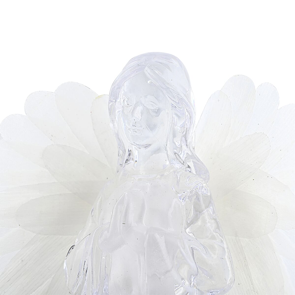 Praying Angel with Color Changing LED Light (2AAA Batteries Not included) image number 1