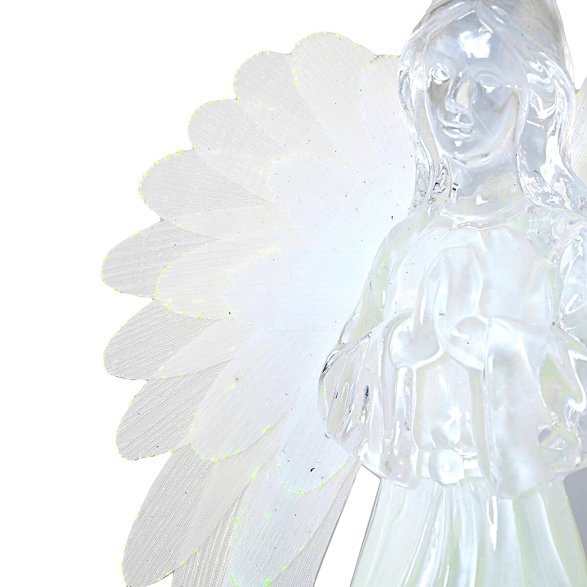 Praying Angel with Color Changing LED Light (2AAA Batteries Not included) image number 3