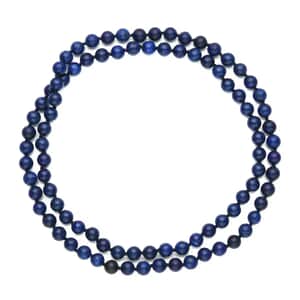 Lapis Lazuli Beaded Endless Necklace 34 Inches 346.50 ctw