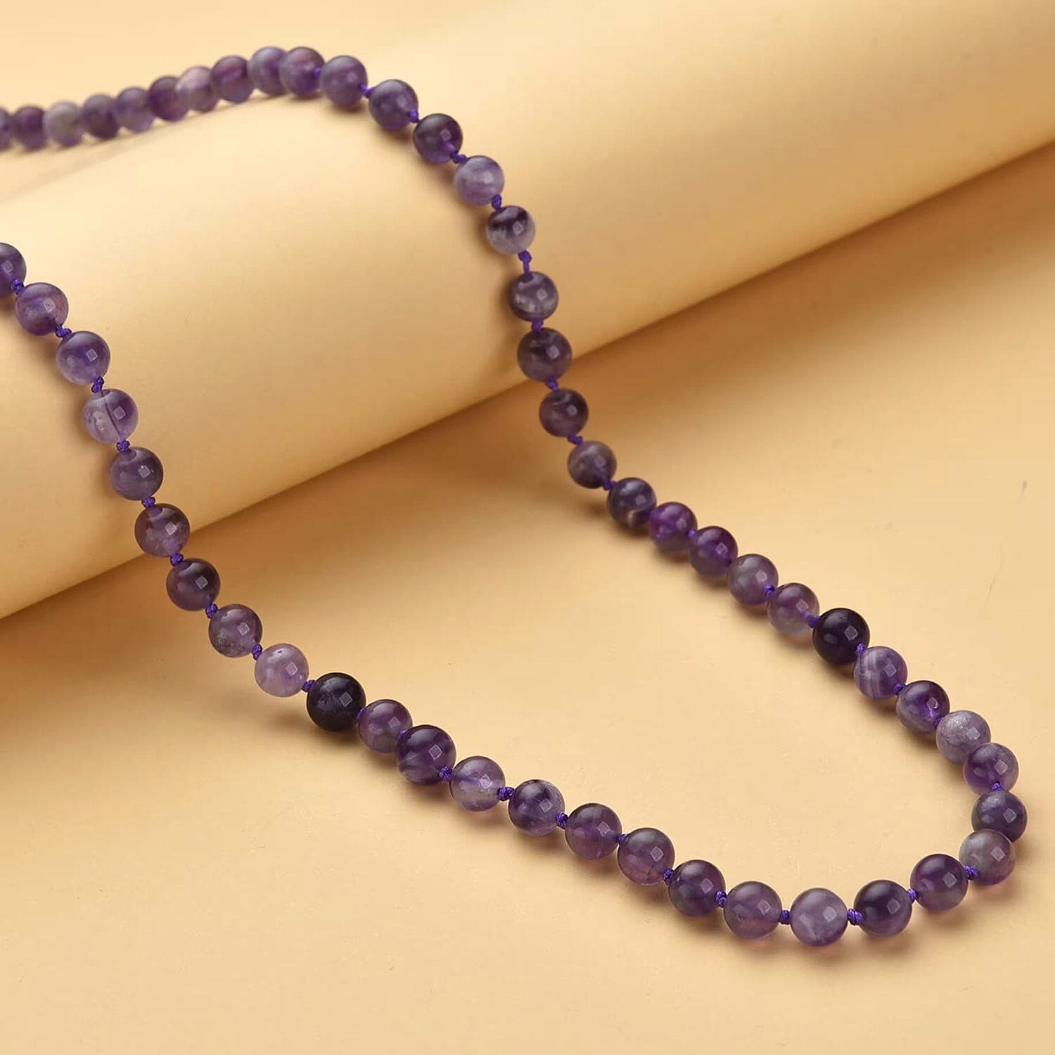 まっちゃん様　オルゴナイト　オーダー®️ Buy Amethyst Beaded Endless Necklace 34 Inches 310.50 ctw at