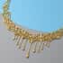 LucyQ Lace Collection 14K Yellow Gold Over Sterling Silver Necklace 18.50 Inches 70.20 Grams image number 1