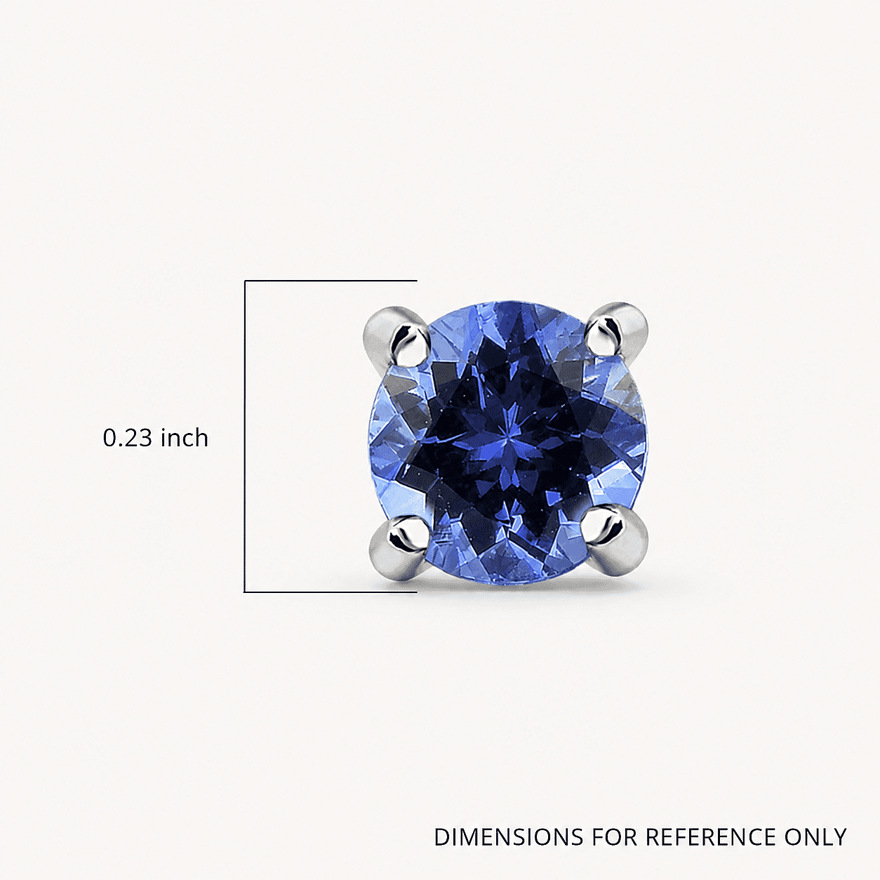 Rhapsody AAAA Tanzanite Earrings in 950 Platinum 1.85 ctw