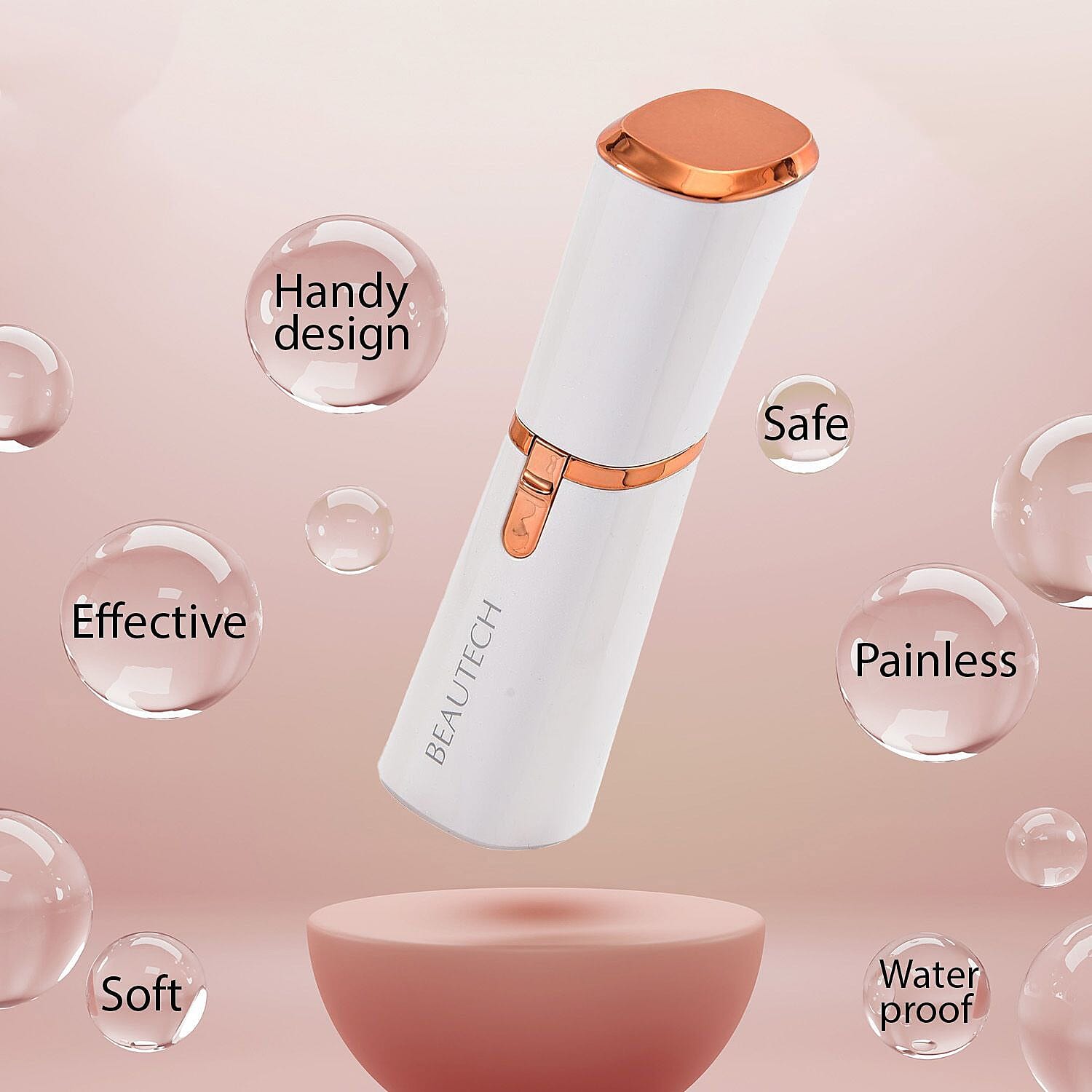 LED Light Painless Facial Hair Remover (1AA Required)