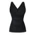 Sankom Patent Black Aloe Vera Fibers Body Shaping Camisole with Built-in Bra For Women  - XL/XXL image number 0