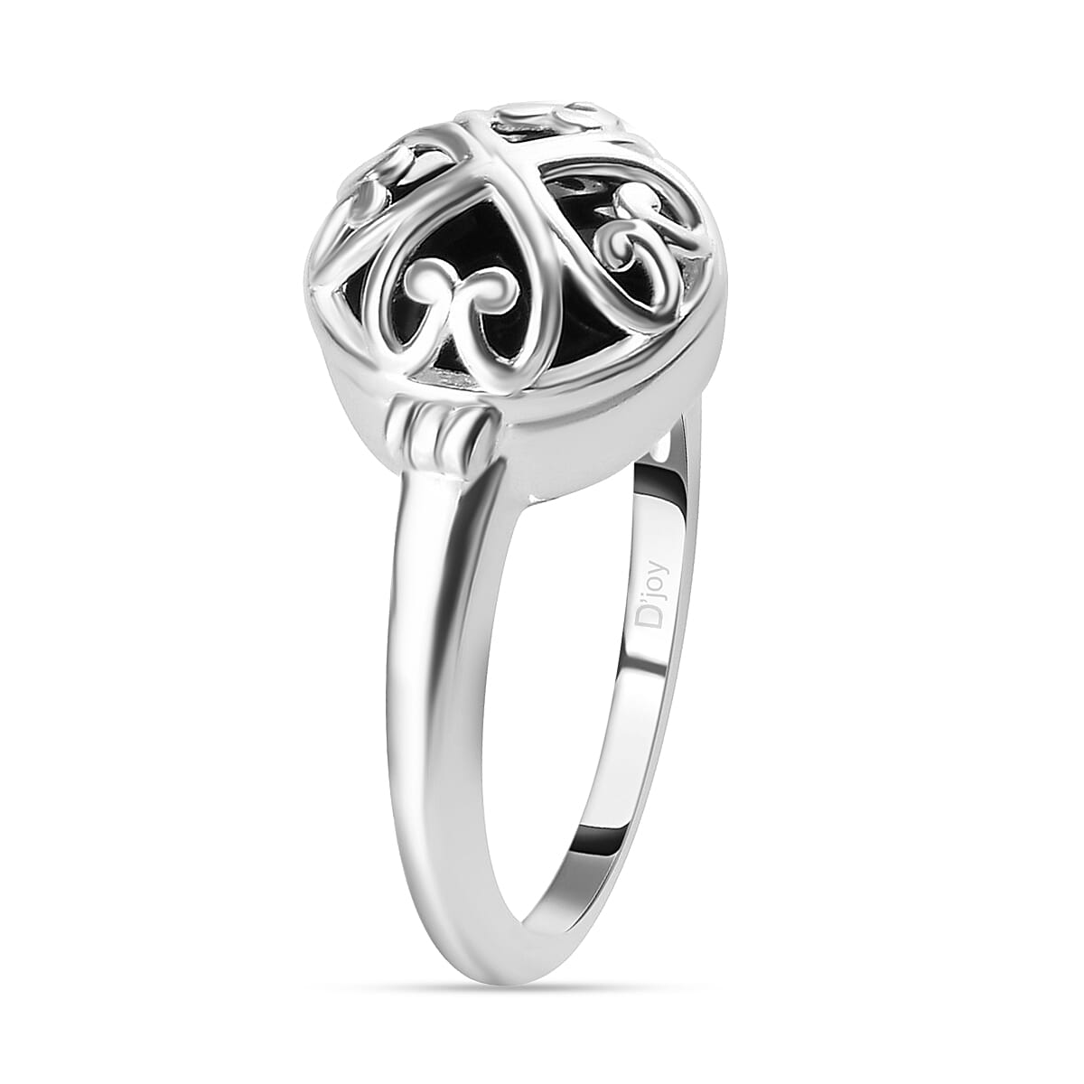 Multi Gemstone Interchangeable Caged Ring in Sterling Silver (Size 8.0) 7.35 ctw image number 4