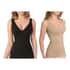 SANKOM Patent Set of 2 Classic Body Shaping Padded Camisole with Built-in Bra (XL/XXL, Black & Beige) image number 0