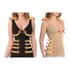SANKOM Patent Set of 2 Classic Body Shaping Padded Camisole with Built-in Bra (XL/XXL, Black & Beige) image number 1