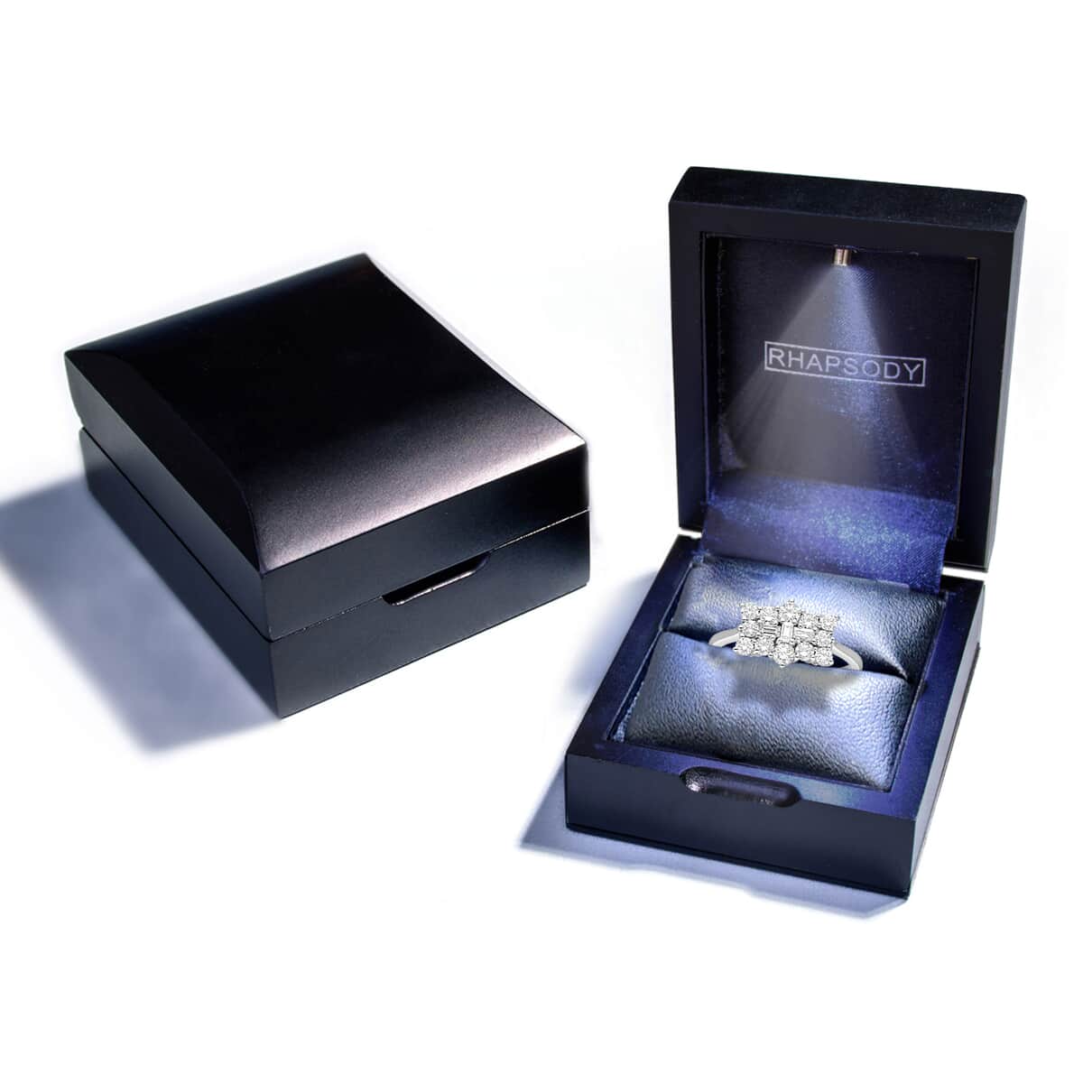 RHAPSODY IGI Certified 950 Platinum Diamond (E-F, VS2) Ring (Size 9.0) (4.90 g) 1.00 ctw image number 6