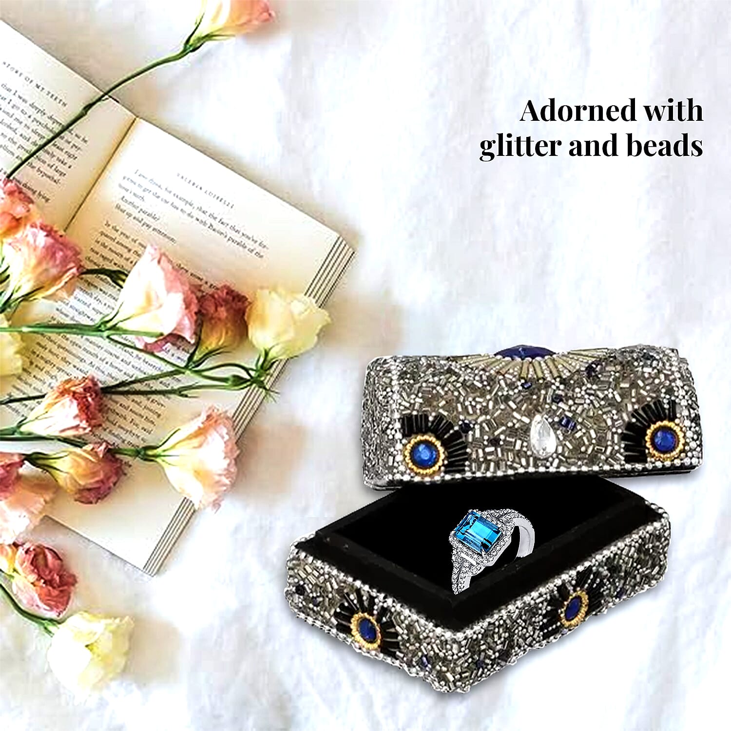 Silver & Multi Color