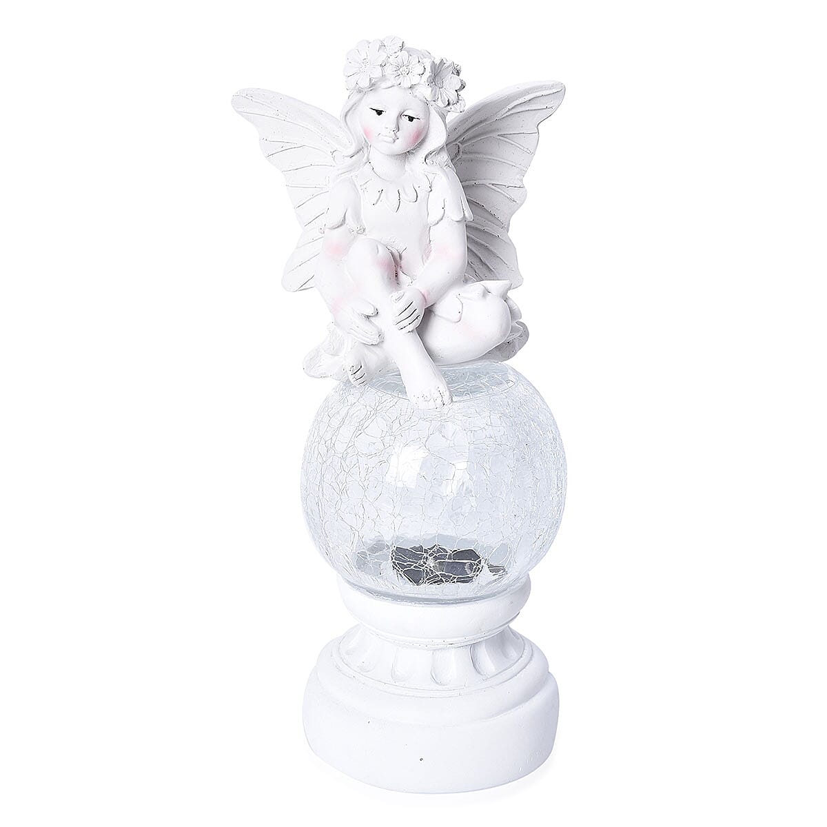 Decorative Angel Statue LED Multi Color Solar Light